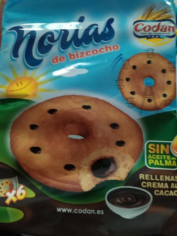Norias de bizcocho