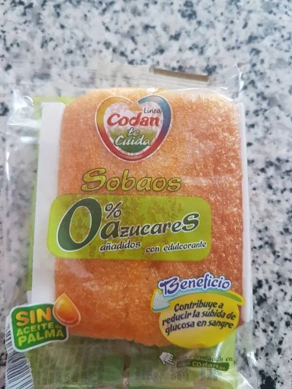 Sobaos 0% azúcares