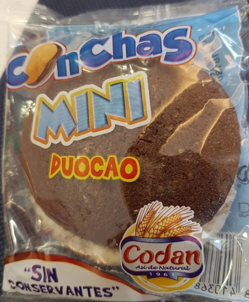 Conchas mini duocao