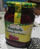 Remolacha en rodajas