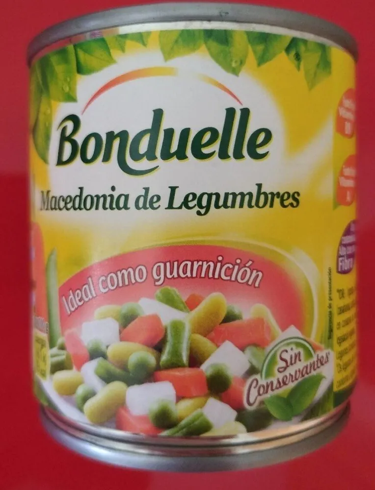 Macedonia de legumbres