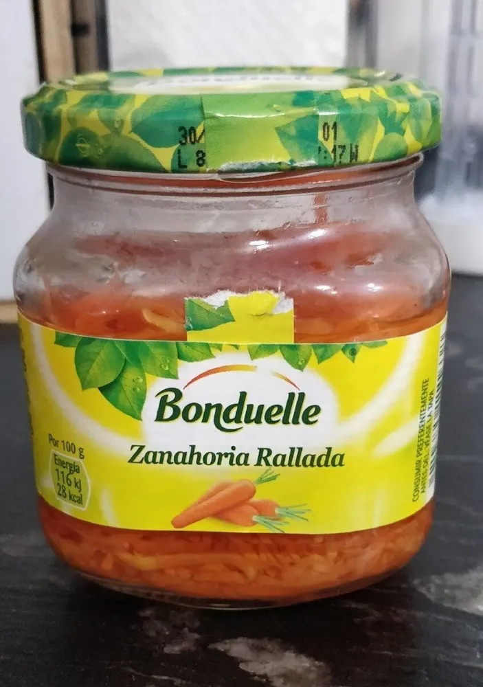 Zanahoria rallada