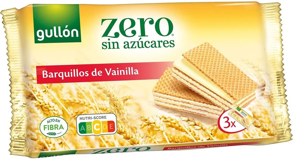 Diet Nature barquillos de vainilla sin azúcar