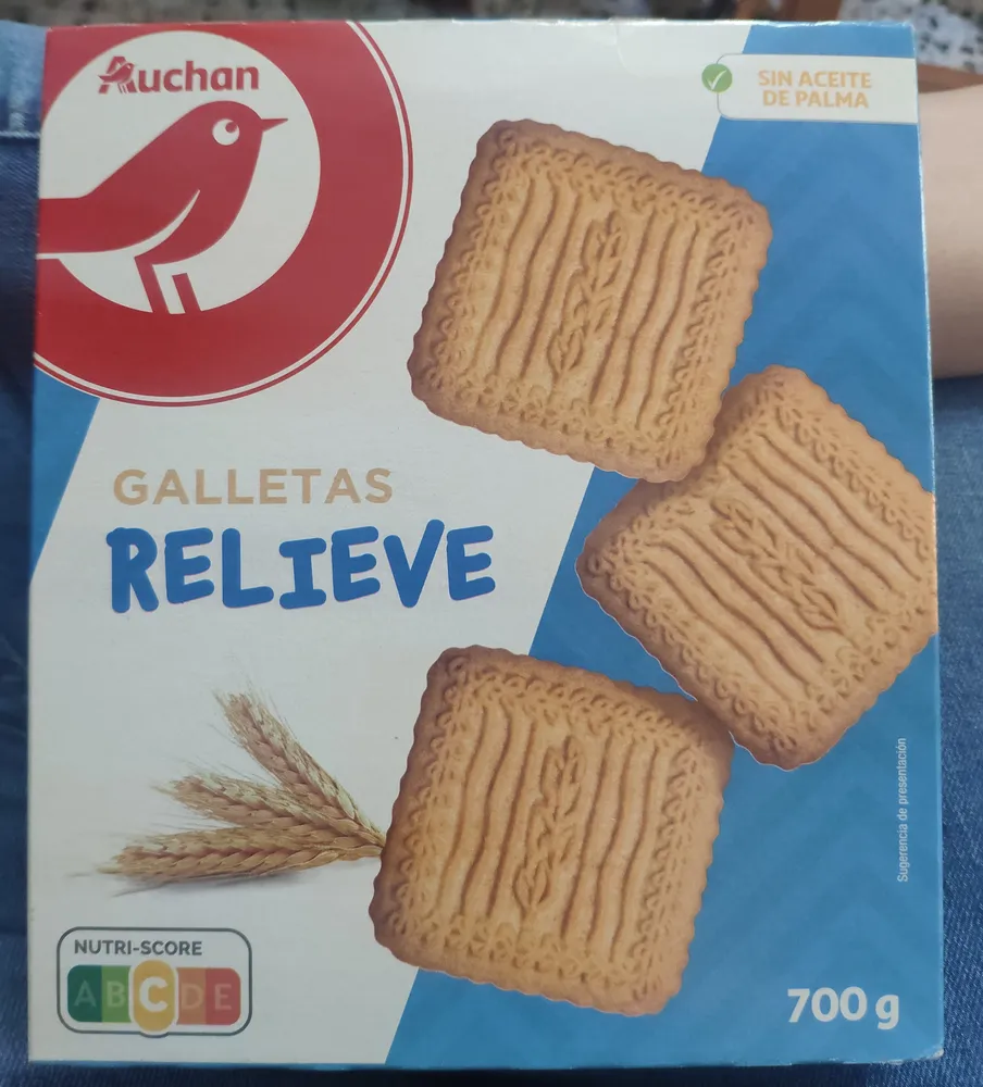 Galletas relieve
