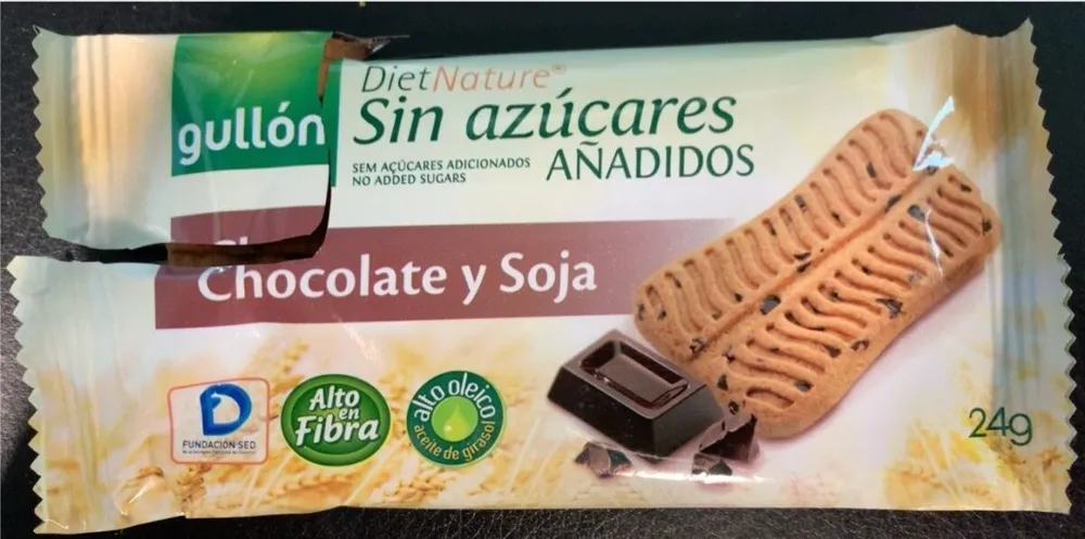 Galleta Chocolate y Soja