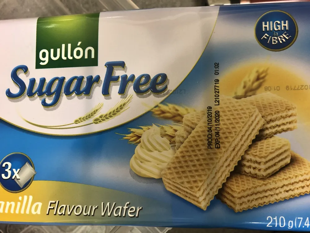 Gullon Suger Free Vanilla Wafer