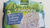 Tortitas de arroz integral Vitalday