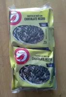 Tortitas de maíz con chocolate negro