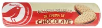 Galletas rellenas de chocolate