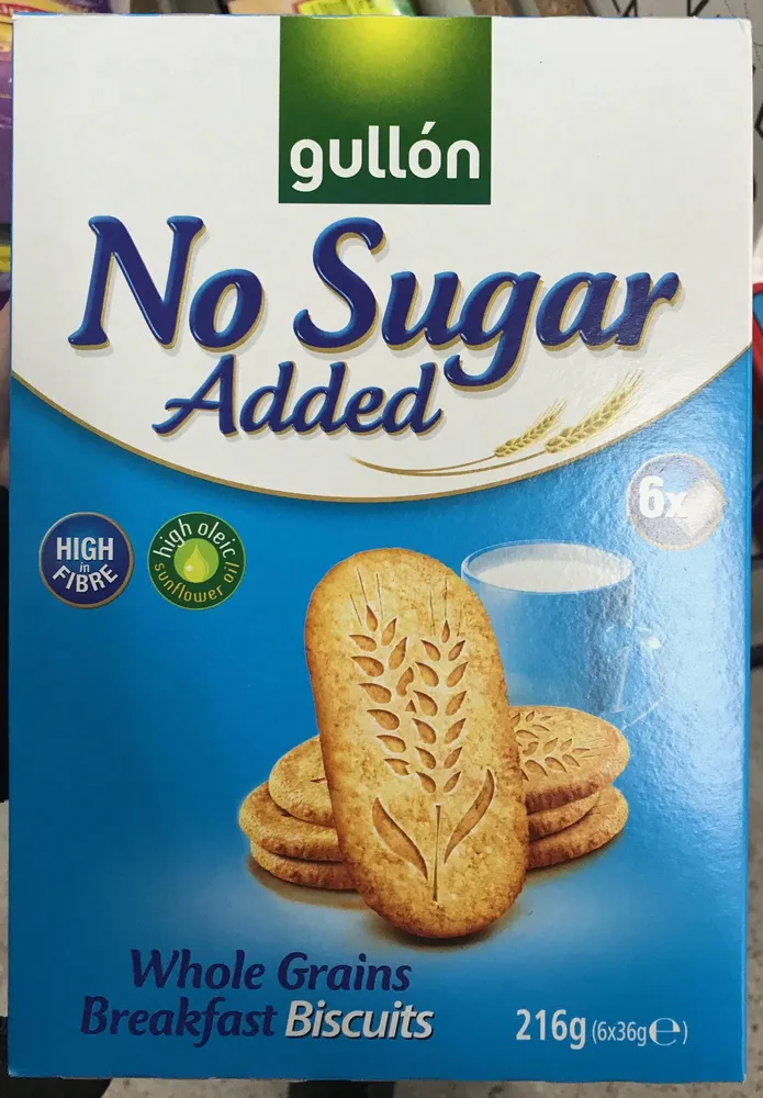 Biscuits Petit-Déjeuner Céréales Complètes Sans Sucre Ajouté