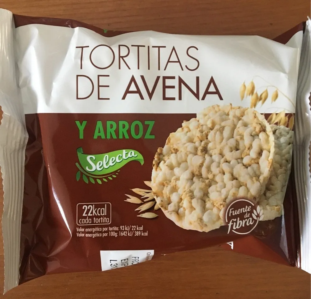 Tortitas de Avena y Arroz