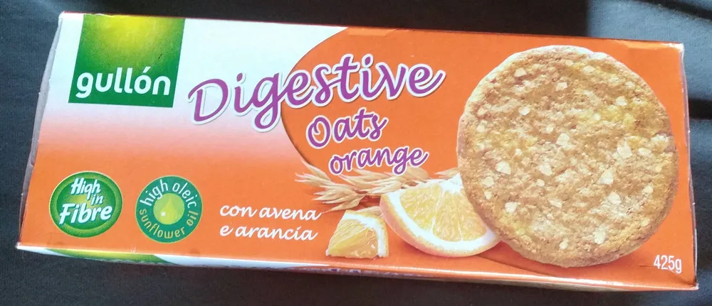 Digestive Avena Naranja
