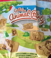 Galletas animal party