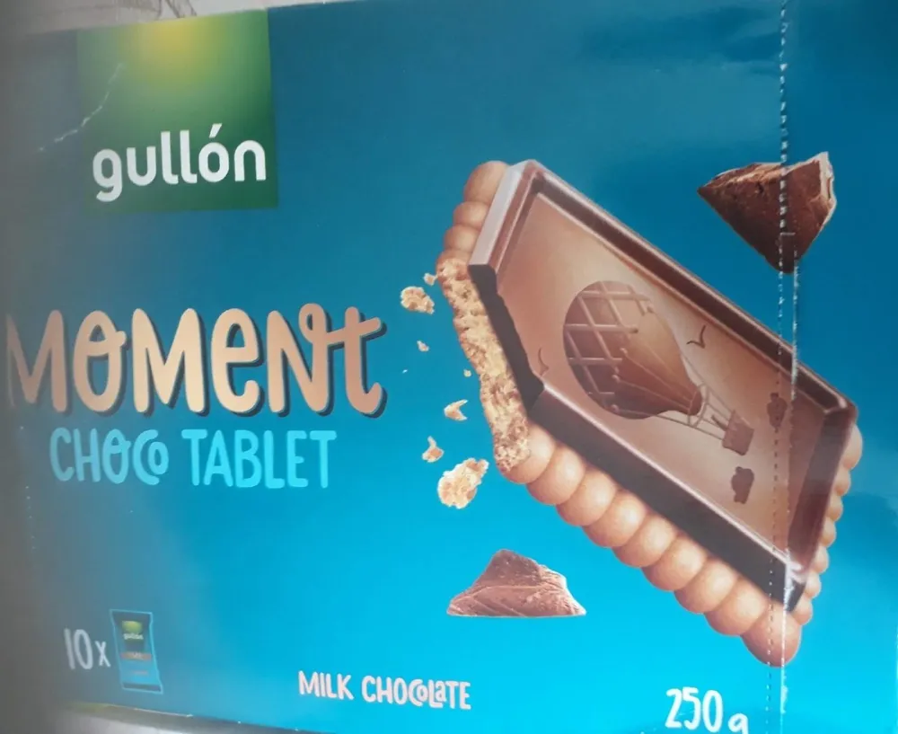 Moment choco tablet