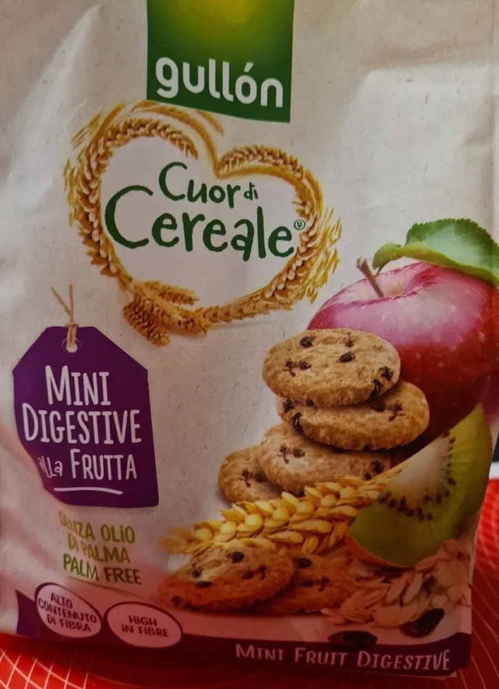 Mini digestive alla frutta