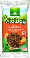 Vitalday tortitas de arroz con naranja y chocolate negro
