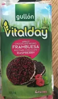 Vitalday, arroz con chocolate negro y frambuesa