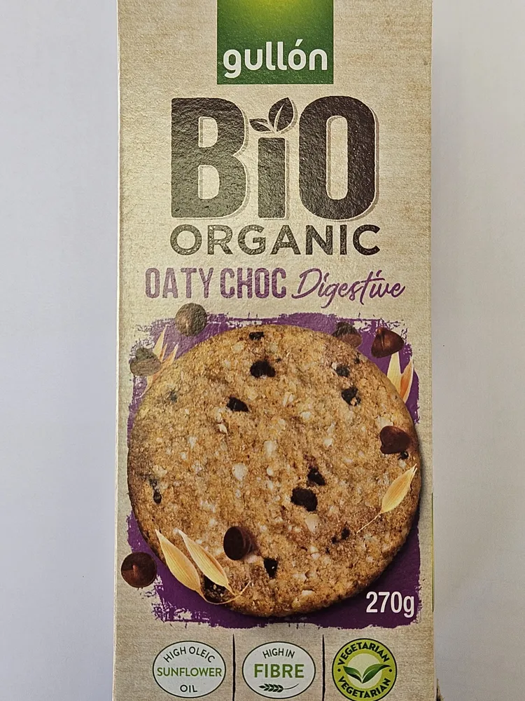 Bio organic oaty choc digestive