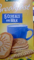 Breakfast 5 Cereals and Milk