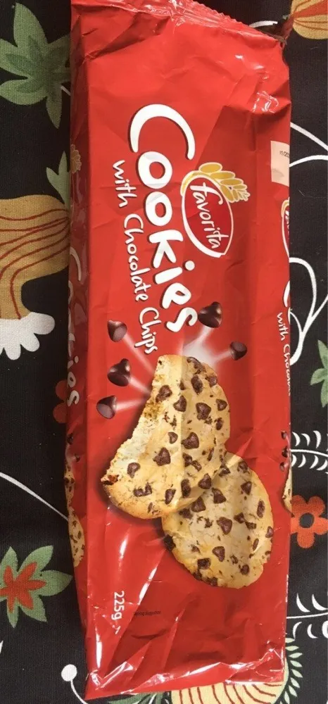 Cookies with chocolate chips