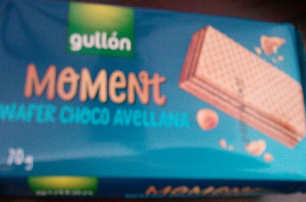 MOMENT WAFER CHOCO AVELLANA GULLON