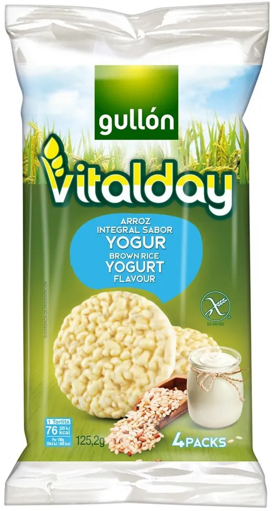 Vitalday Arroz Integral Sabor Yogur