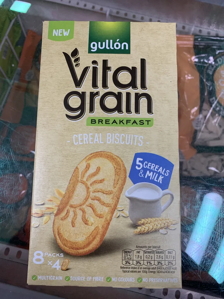 gullón Vital grain BREAKFAST BISCUITS