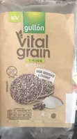 Coconut and dark chocolate rice cake thins