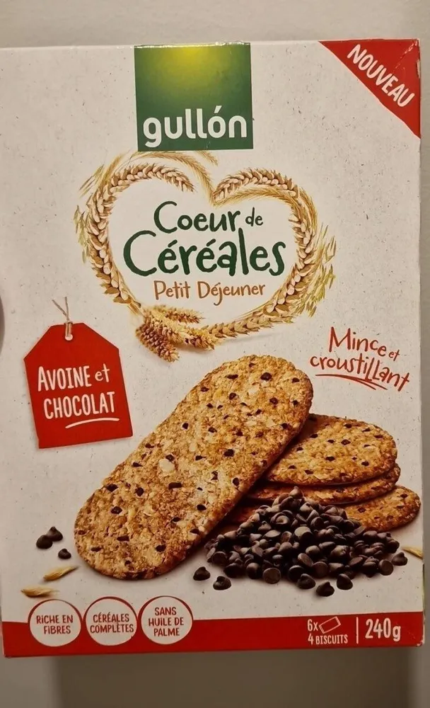 gullon Hearts of Cereal Oats Chocolate