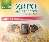 Surtido de galletas zero sin azúcares añadidos