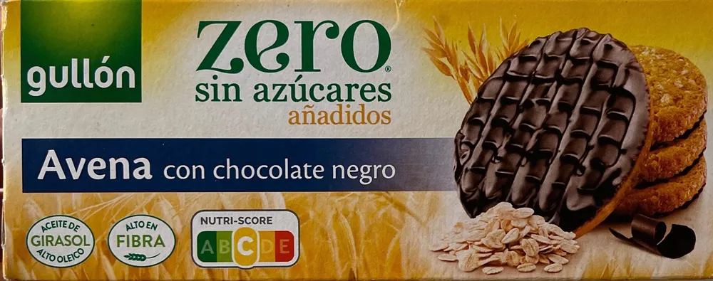 Avena con chocolate negro - sin azúcares añadidos