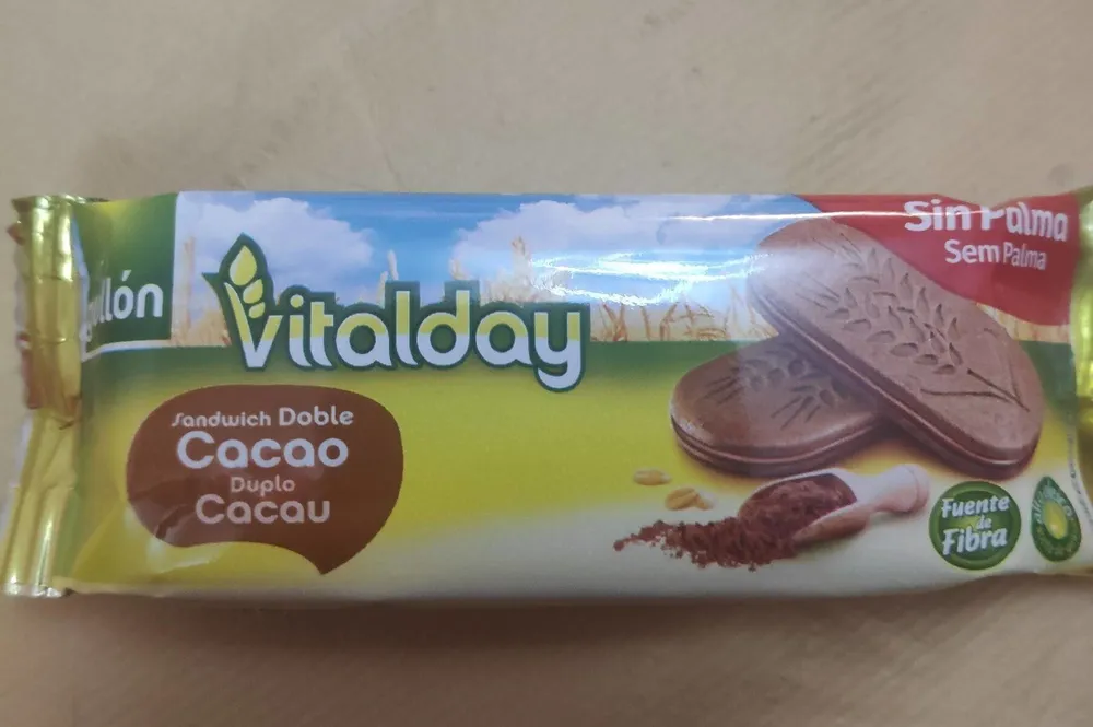 Galleta con chocolate rellena