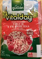 Tortitas de avena y arroz sabor yogur y frambuesa