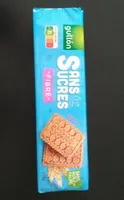 Bisuit sans sucres fibre