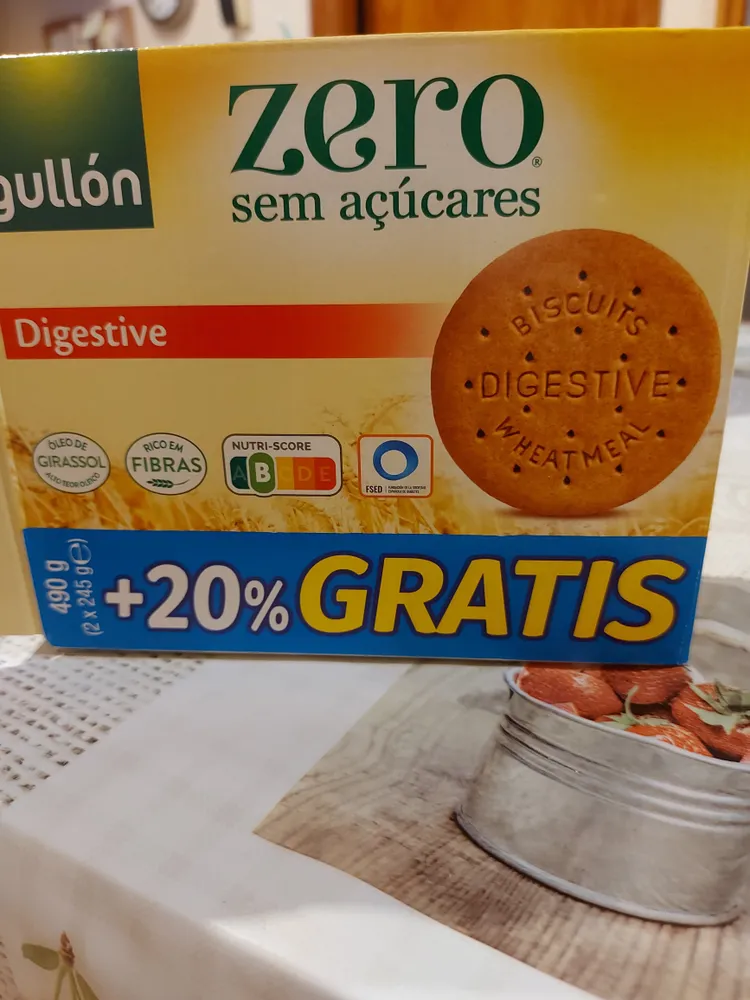 Digestive zero azúcares