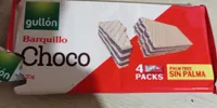 Barquillos de choco
