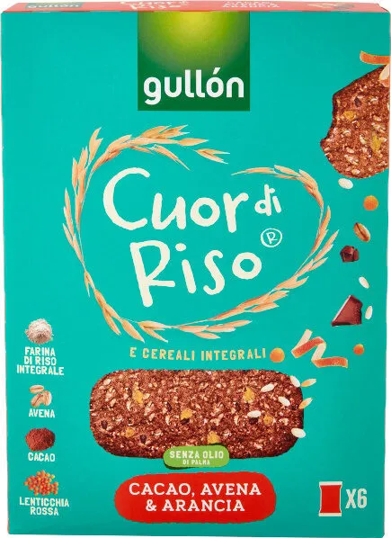 Cuor di Riso Cacao, Avena & Arancia