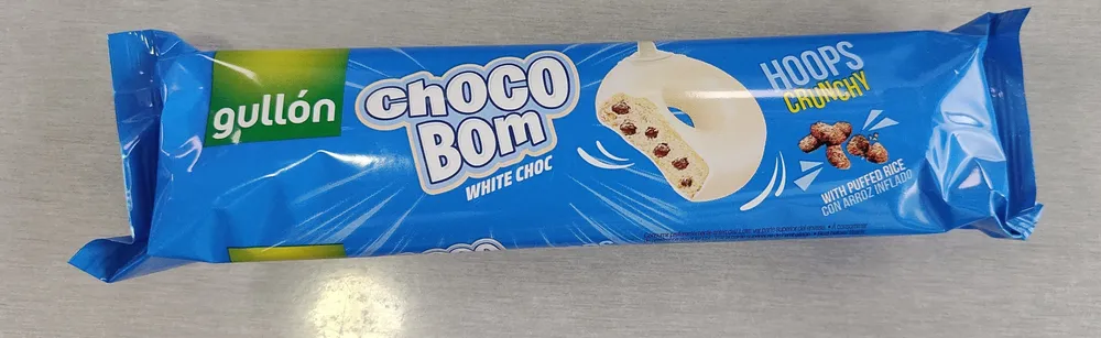 Choco Bom White Choc Hoops Crunchy
