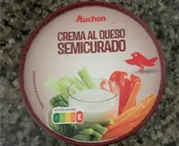 Crema al queso semicurado