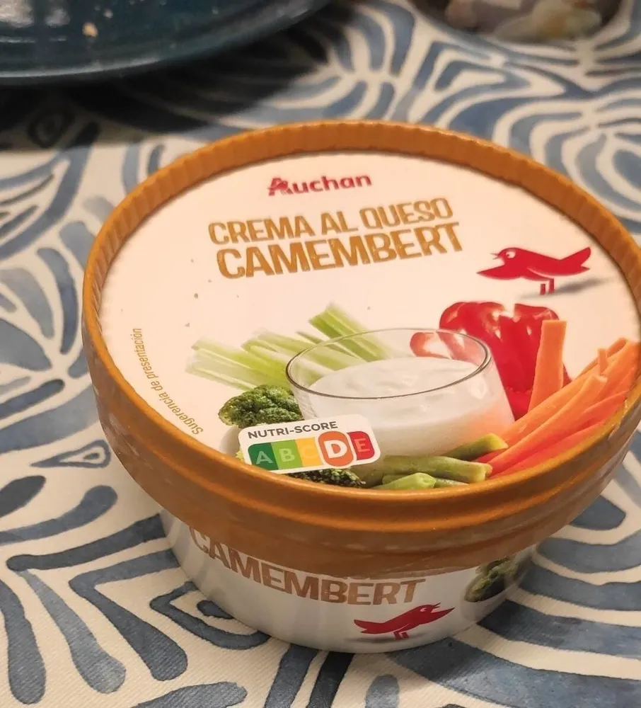 Crema al queso camembert