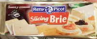 Queso brie slicing