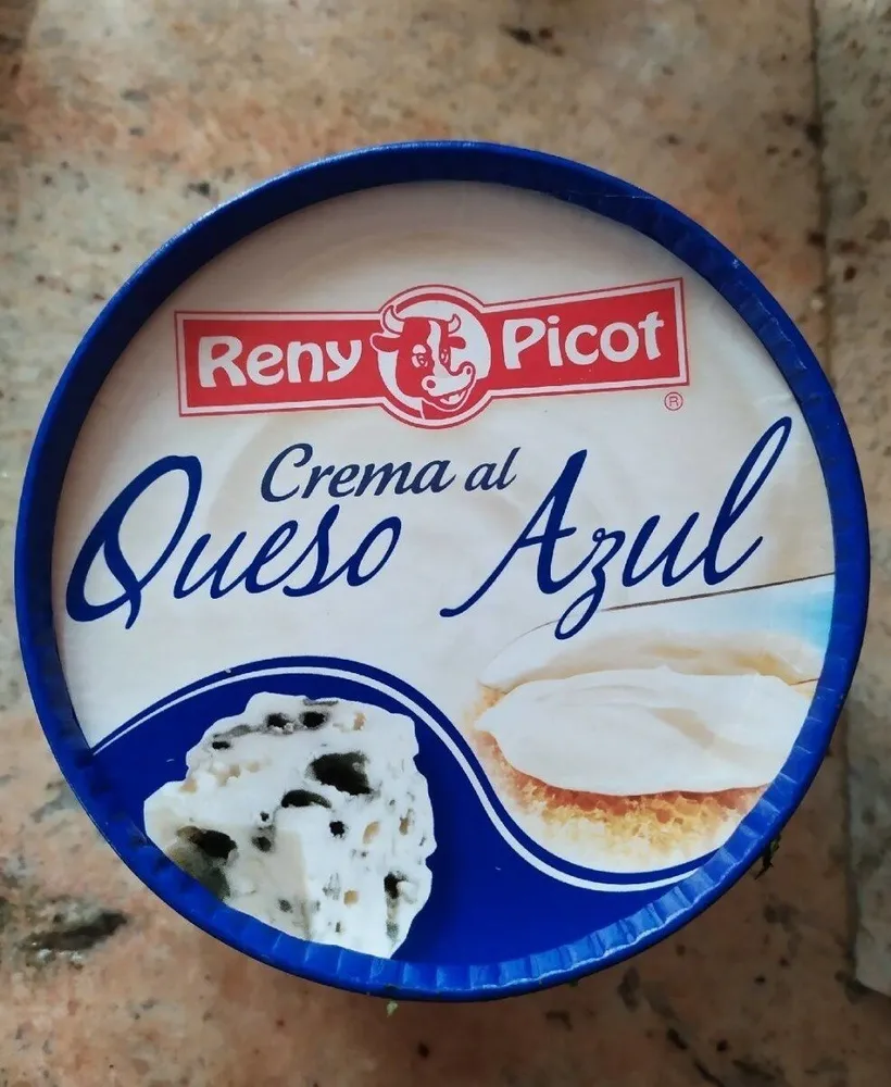 Crema al queso azul