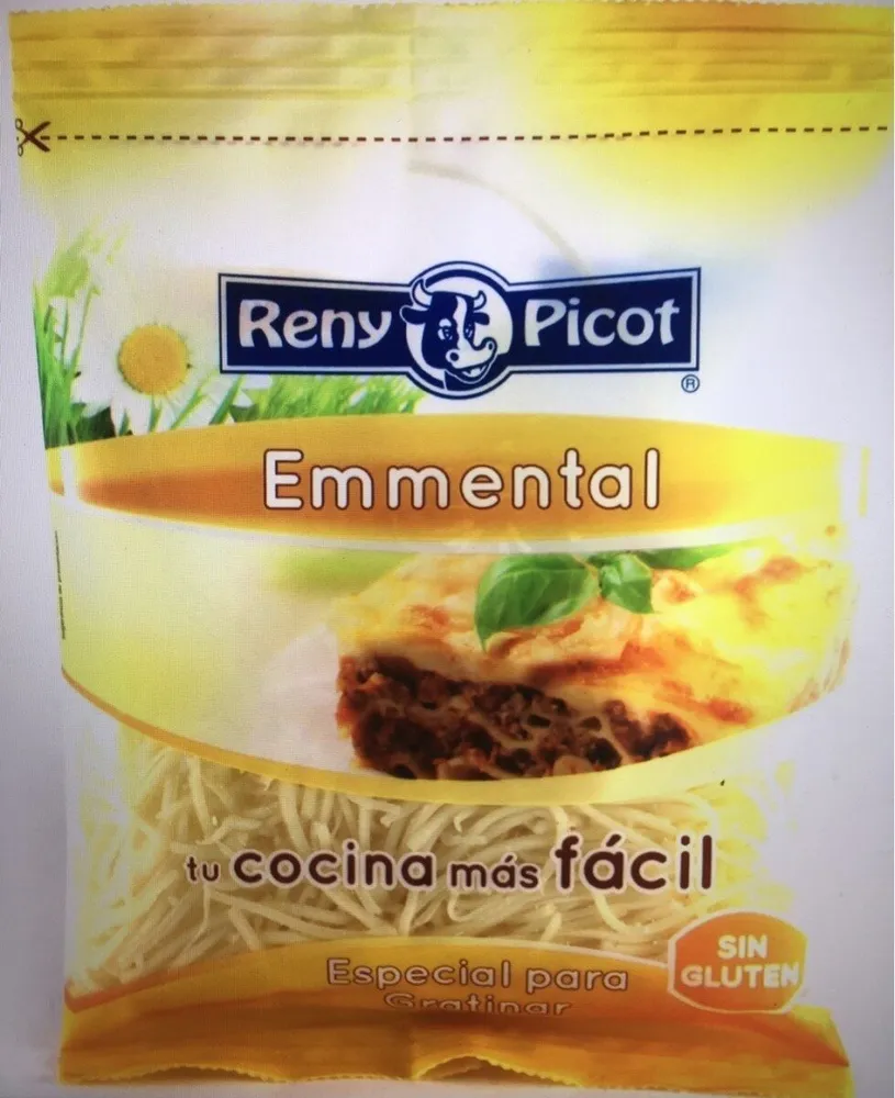 Queso rallado emmental