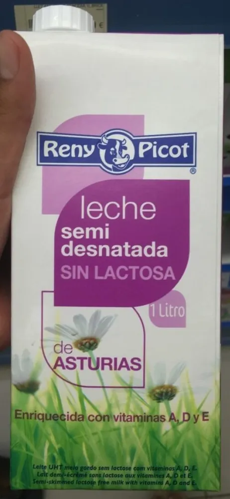 Leche semi desnatada