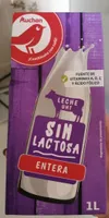 Leche sin lactosa entera