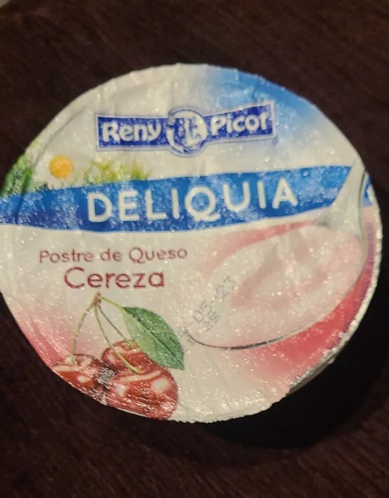 Deliquia postres de queso y cereza