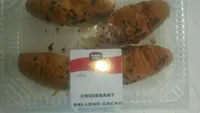Croissant relleno cacao