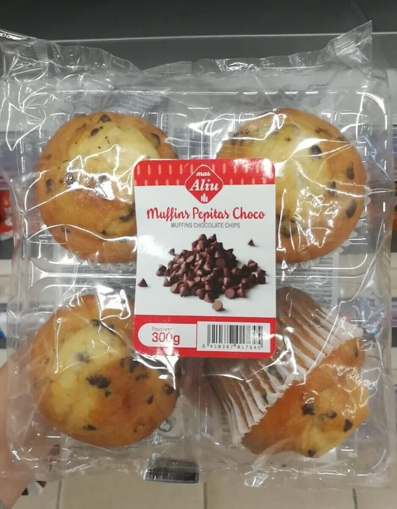 Muffins Pepitas Choco