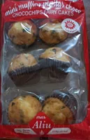 Mini muffins pepitas choco