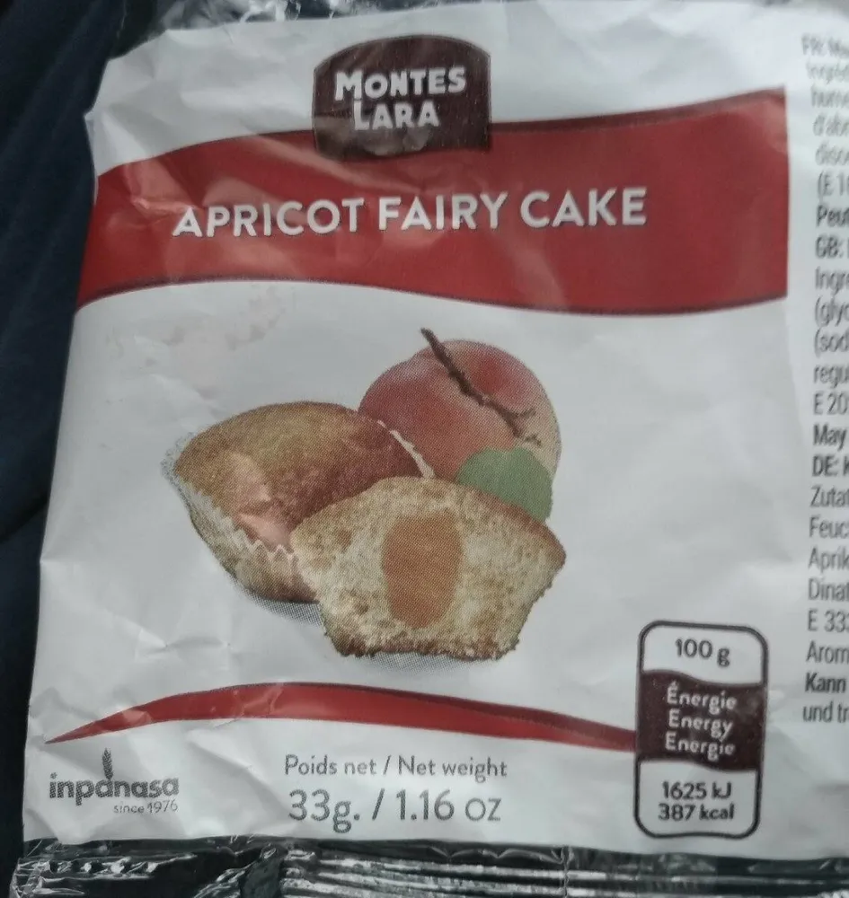 Apricot fairy cake